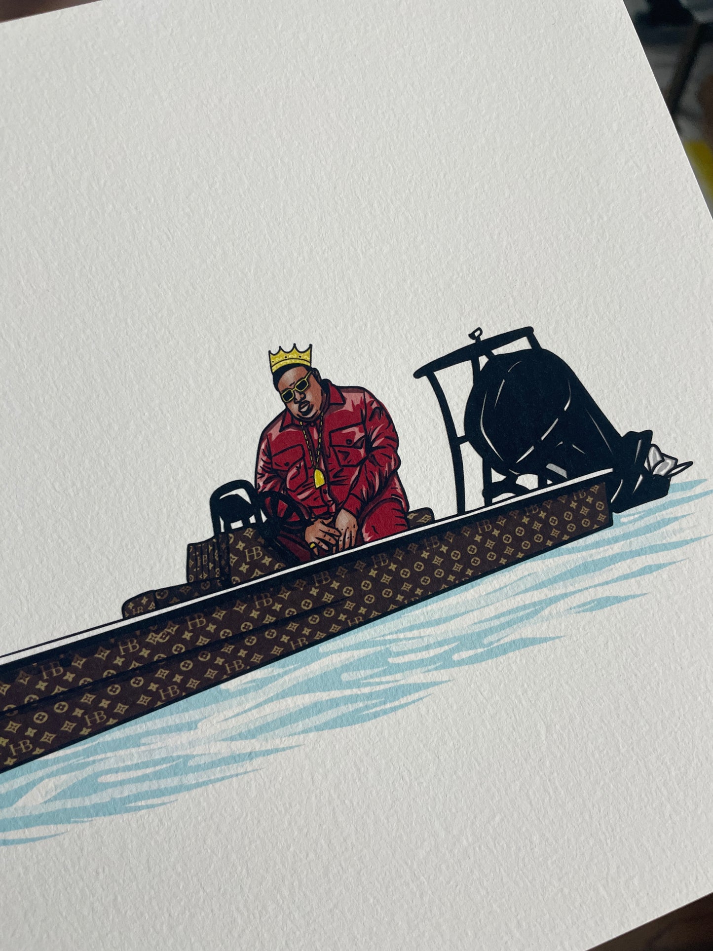 Biggie Smalls Skiff Print Limited Edition