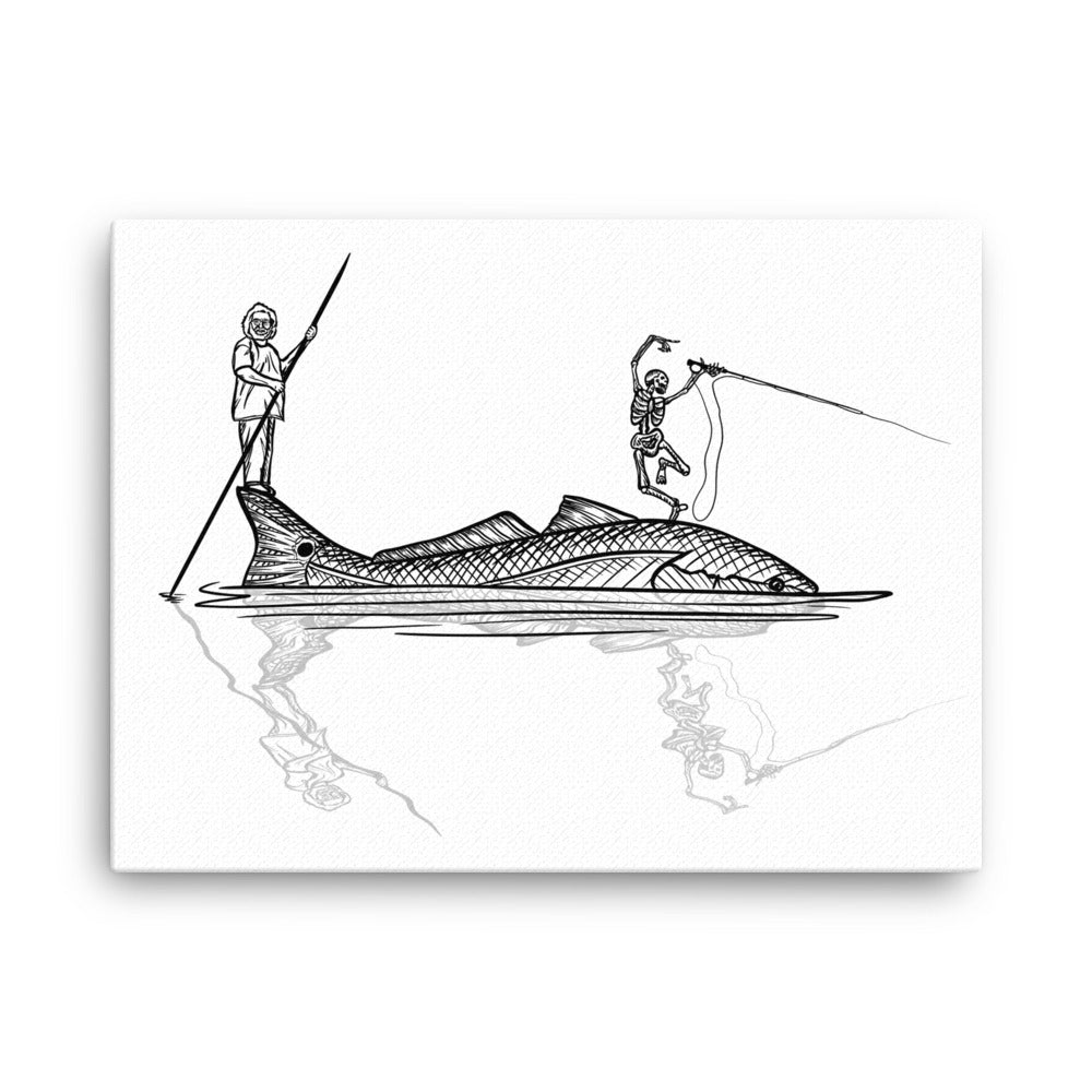 Jerry Poling Canvas Print - Jaybo Art