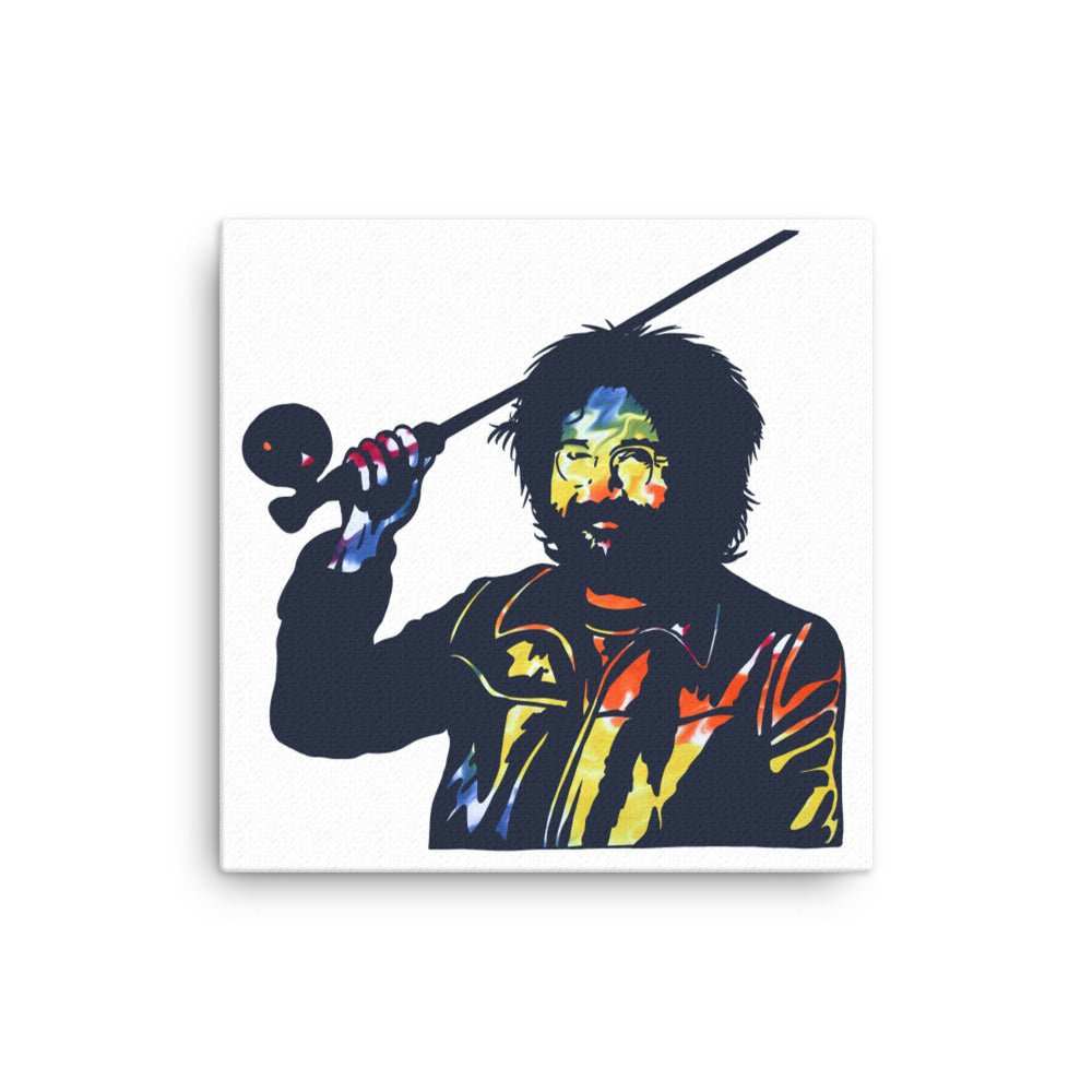 Trippy Jerry Fly Fishing Canvas Print - Jaybo Art