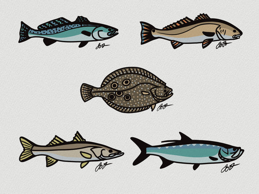 Simple Saltwater Fish Art, 04/05/24, #17
