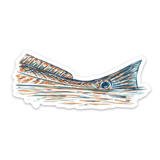 Tailing Redfish Decal