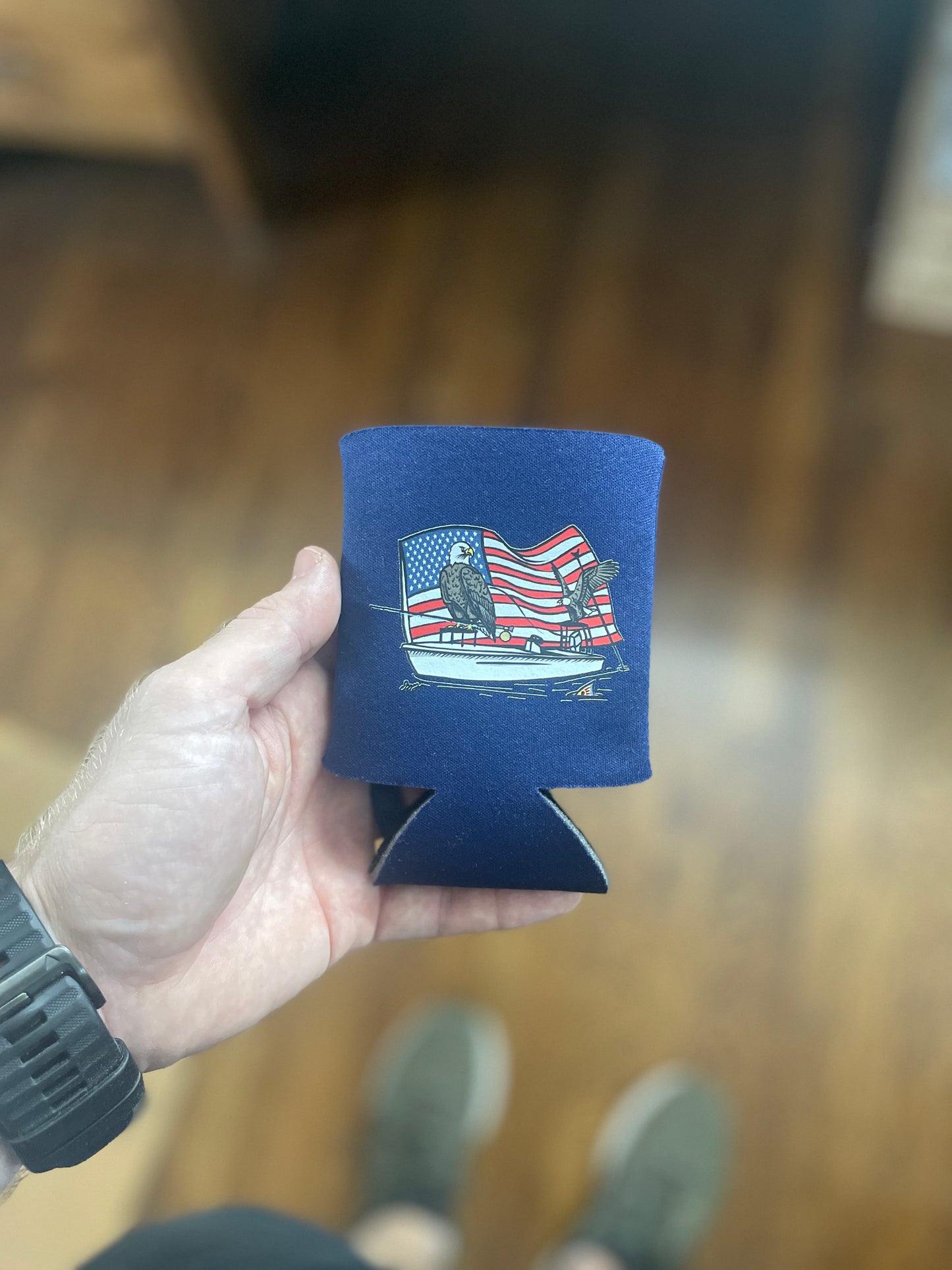 Merica Skiff Koozie