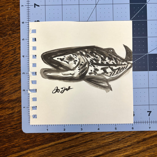 Studio Sale Abstract Trout Original