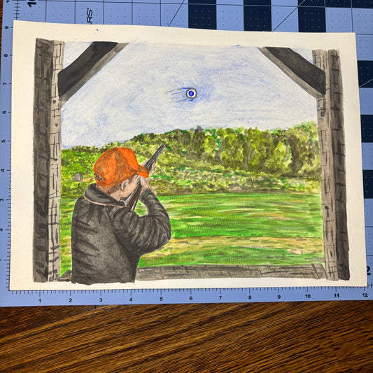 Studio Sale Clay Shooting Original