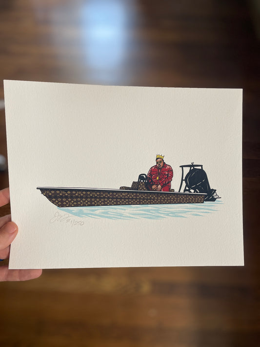 Biggie Smalls Skiff Print Limited Edition