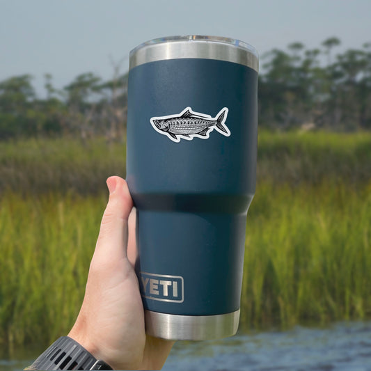 Tribal Tarpon Decal