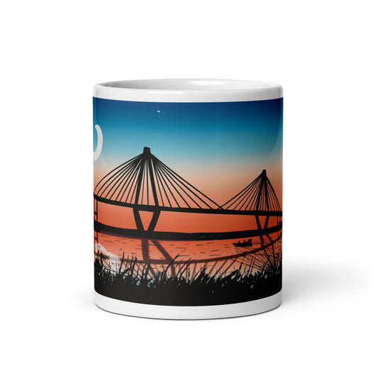 Charleston, SC Ravenel Bridge Sunrise Mug