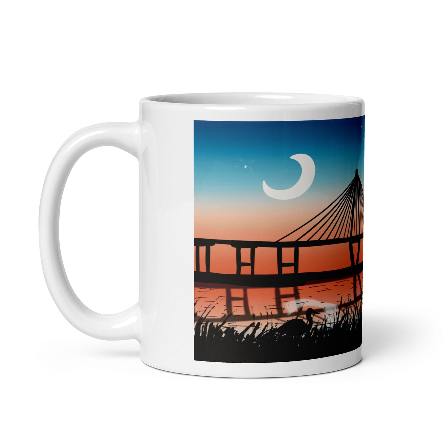 Charleston, SC Ravenel Bridge Sunrise Mug