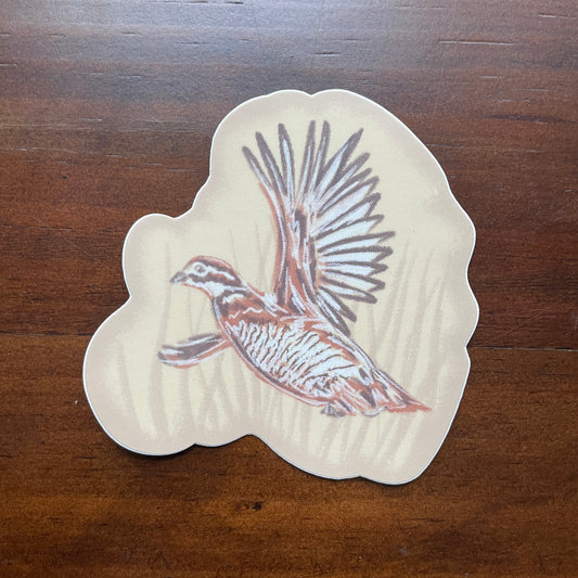 Bobwhite Quail Flush Decal