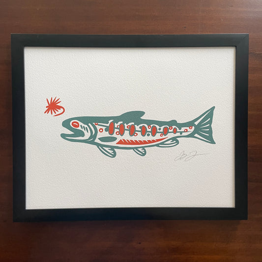 Open Edition: Brook Trout Print