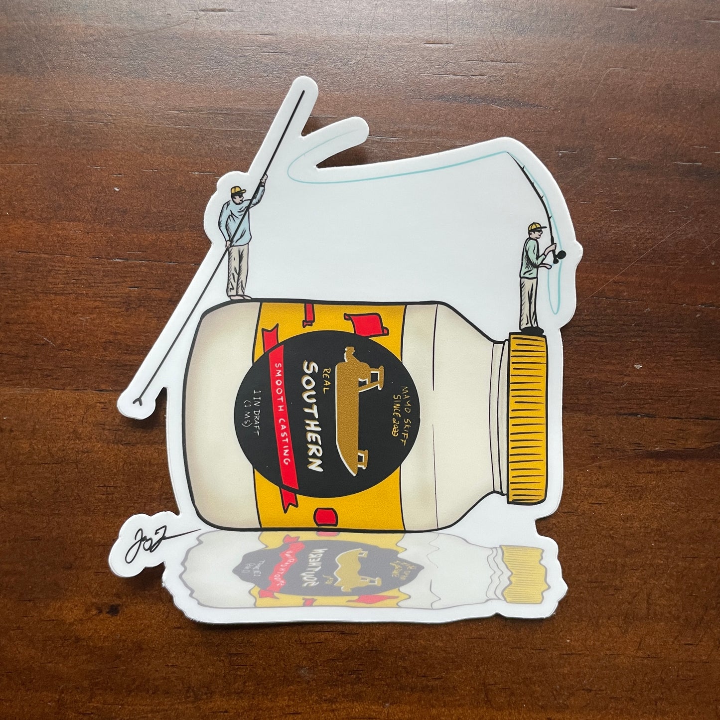 Mayo Skiff Decal
