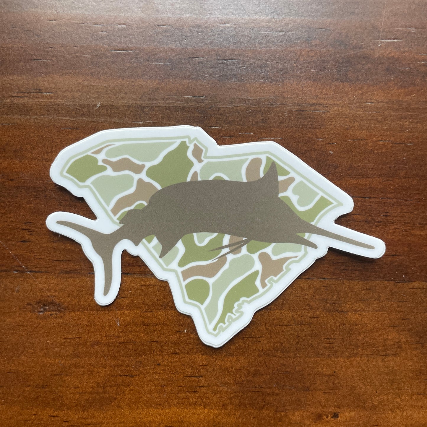 Simple SC Camo Marlin Decal