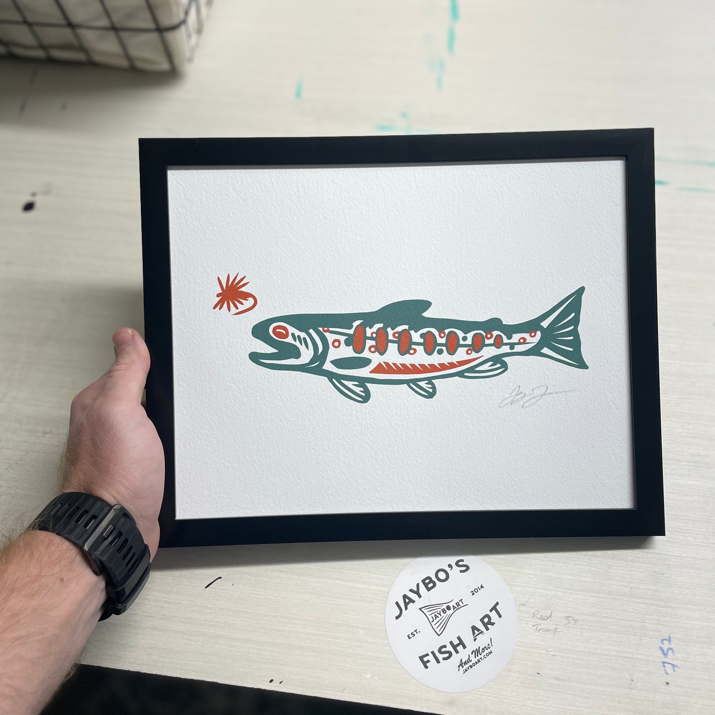 Open Edition: Brook Trout Print