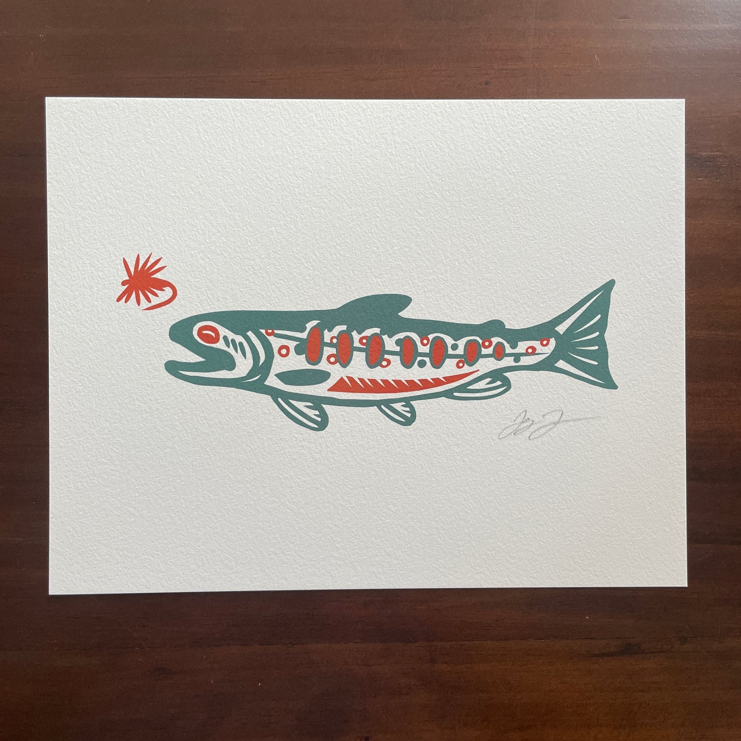 Open Edition: Brook Trout Print