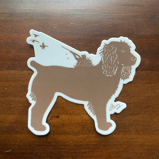 Boykin Duck Hunting Decal