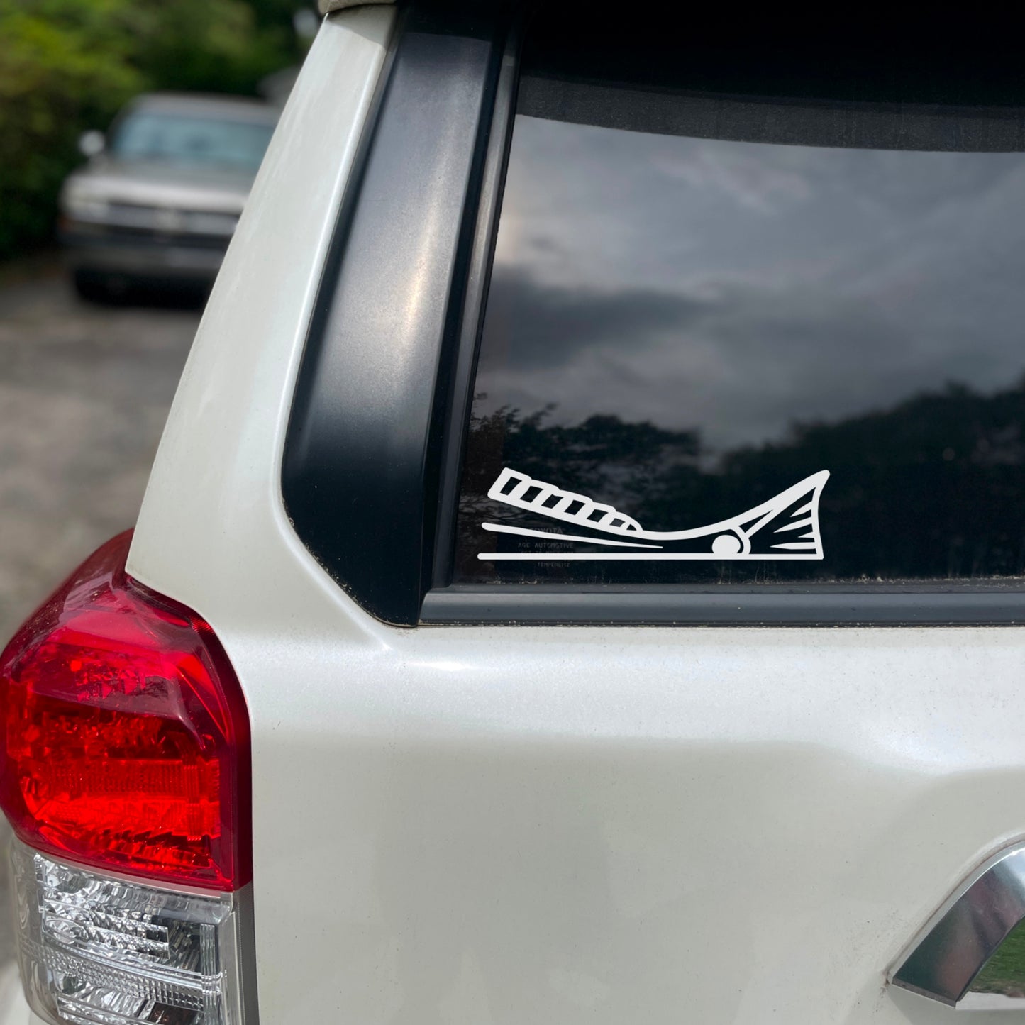 Redfish Tailing Vinyl Cutout Decal
