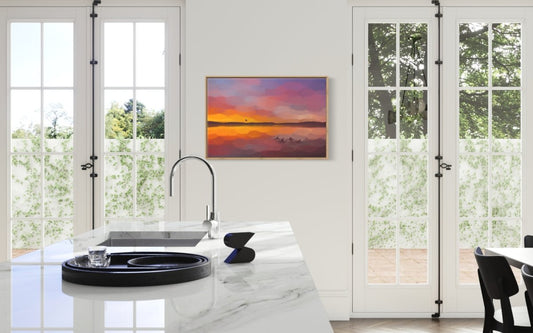 Morning Fishing Canvas Print - Jaybo Art